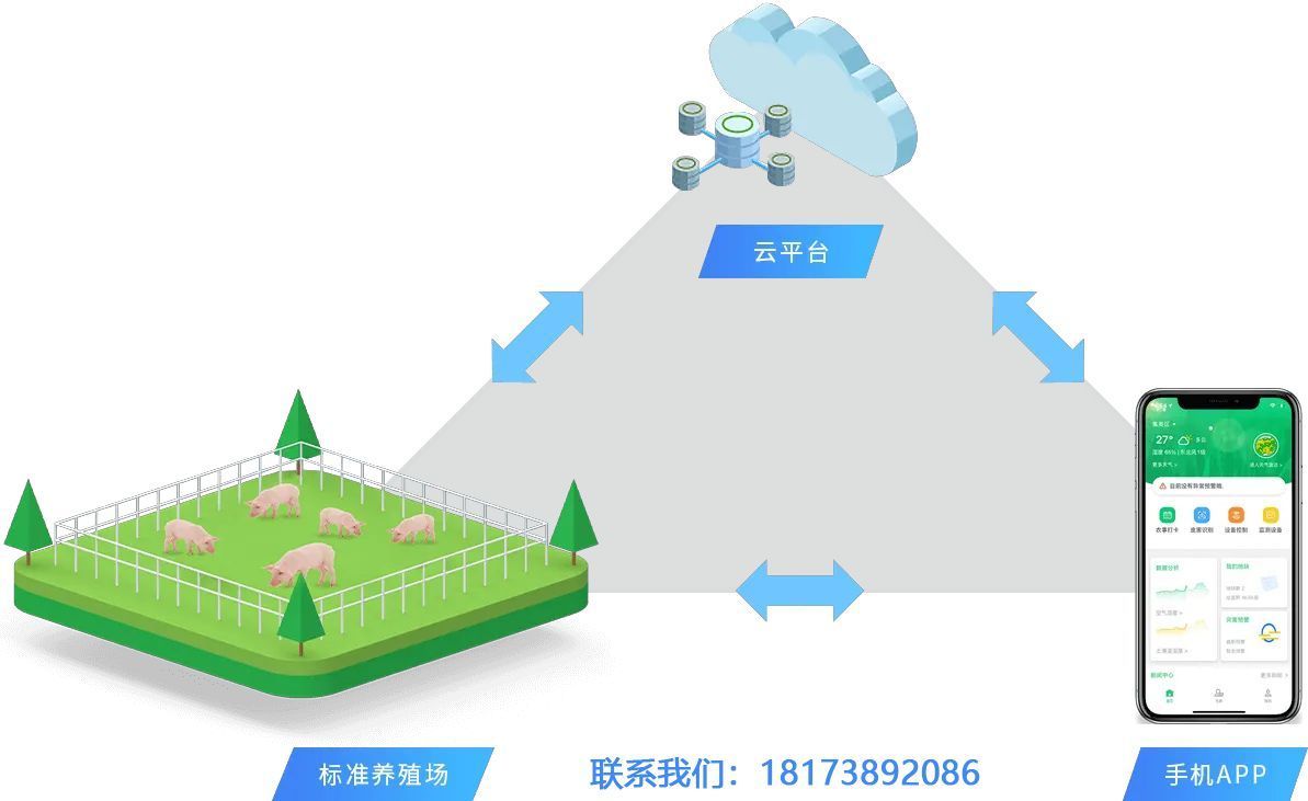 豬場數(shù)字化管理系統(tǒng)，1萬頭豬只需要一個人管理！